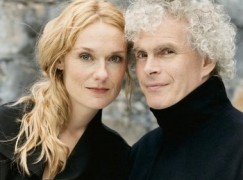 Simon Rattle to be a father again