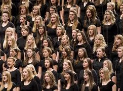 How many choirs are there in Europe? More than 1 million…