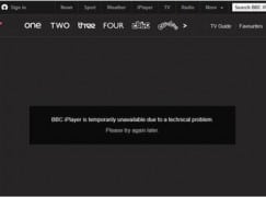 BBC I-player is down. Bad news for the Proms.