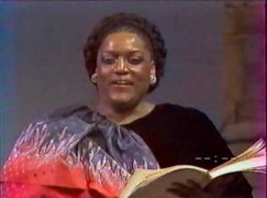 Jessye Norman skips Latin