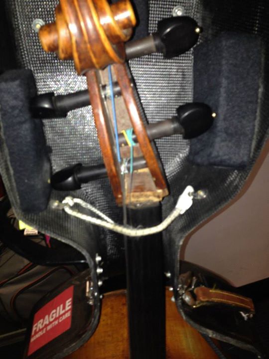 Video Here's how airline smashed my cello Slippedisc