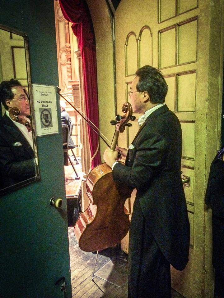 yo yo ma in the wings