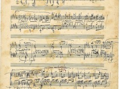 Any bargains? Composer manuscripts turn up on ebay