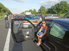 Stuck on a motorway? Get out and play …