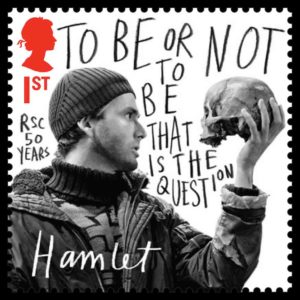 Hamlet-and-skull-on-stamp