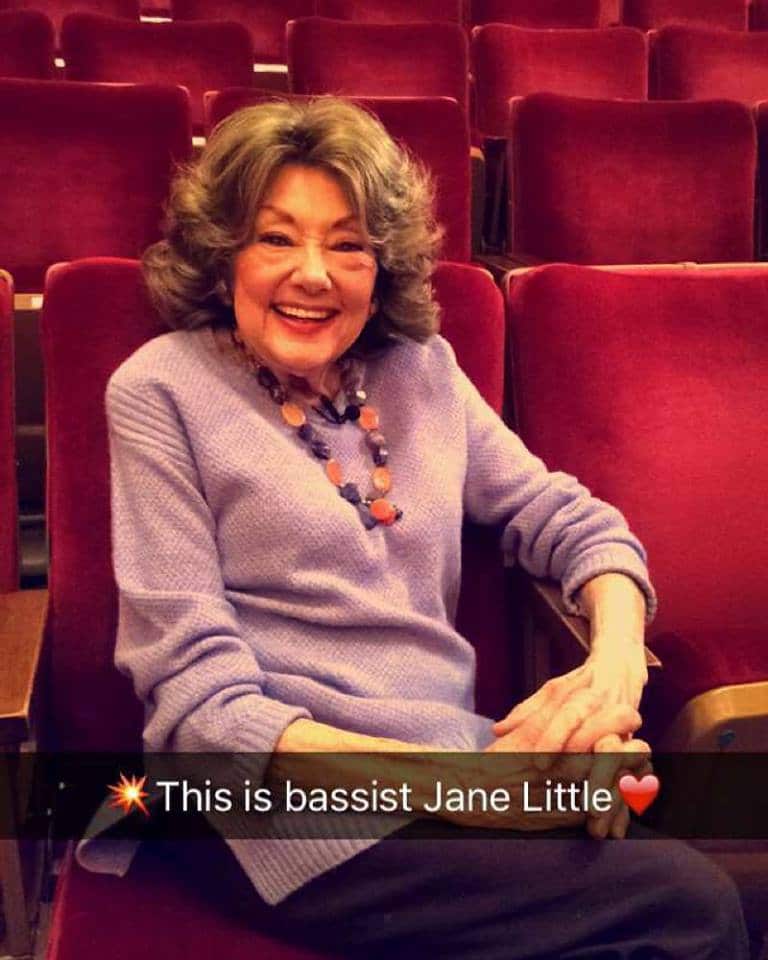 Official: After 71 years, Jane is now the longest serving orchestral player