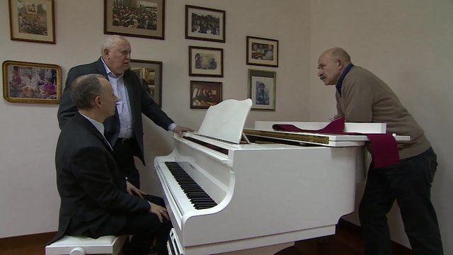 The day Gorbachev sang for the BBC