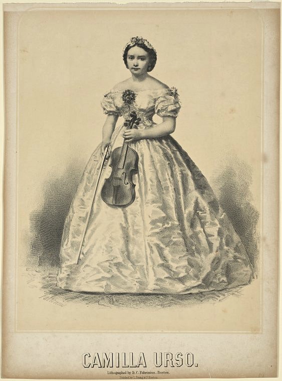 America’s first woman solo violinist?