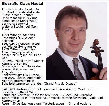 Alban Berg Quartet violinist has died