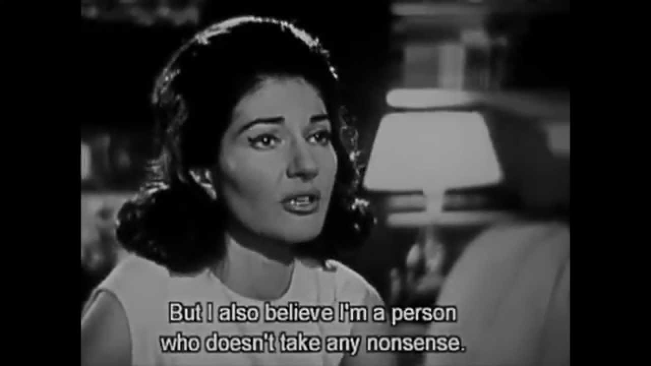 ‘I am not an optimist’: The French world view of Maria Callas