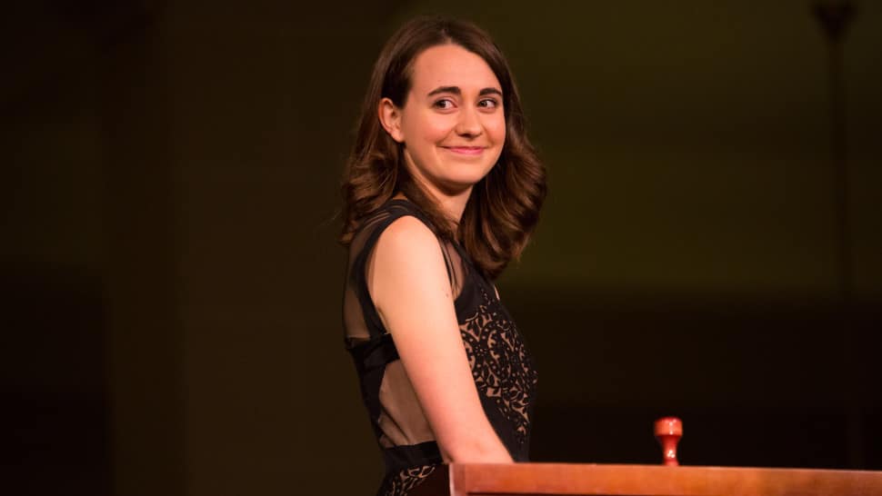 The youngest woman conductor on Broadway