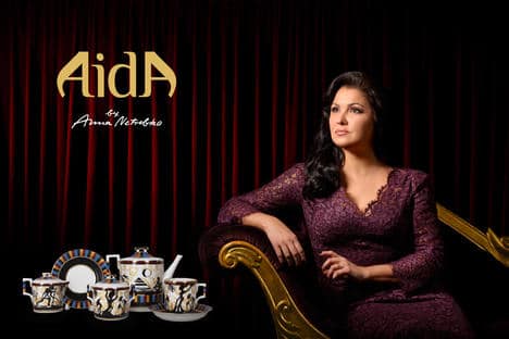 Watch: Anna Netrebko warms up for Aida