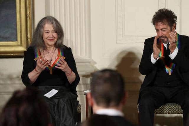 Watch: Shy Martha Argerich receives her Obama honour