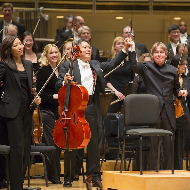 Watch: Salonen and Yo Yo Ma discuss composer panic