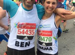 Musical finishers in the London Marathon