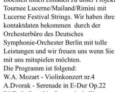 Lucerne Festival issues fake contracts warning