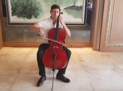 Fastest cellist in the west?