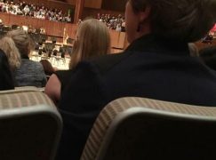 Theresa May attends two symphony concerts in a week