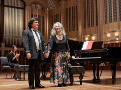 On her Cleveland debut, Martha Argerich plays a US premiere