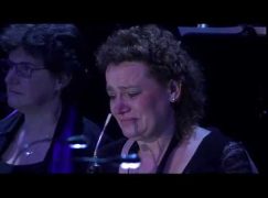 Watch: Schindler’s List leaves soloist in tears