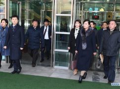 Just in: North Korea orchestra arrives in South
