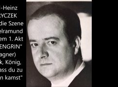 Death of an East German baritone, 80