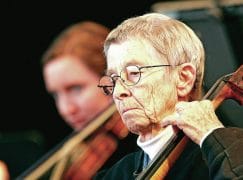 At 92, Jody was still in the orchestra