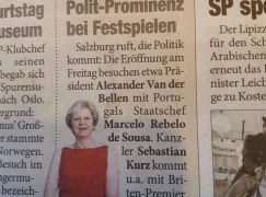 New star at Salzburg: Theresa May