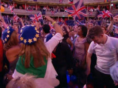 Get a free EU flag at the Last Night of the Proms