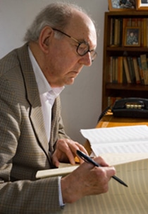 Death of an eminent English composer, 91