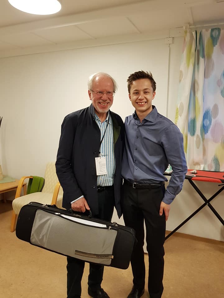 Swede, 18, wins Carl Nielsen violin competition