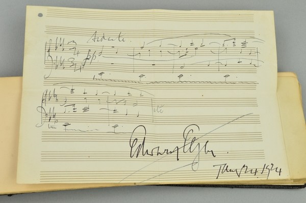 Unknown Elgar manuscript is knocked down for just £5,400