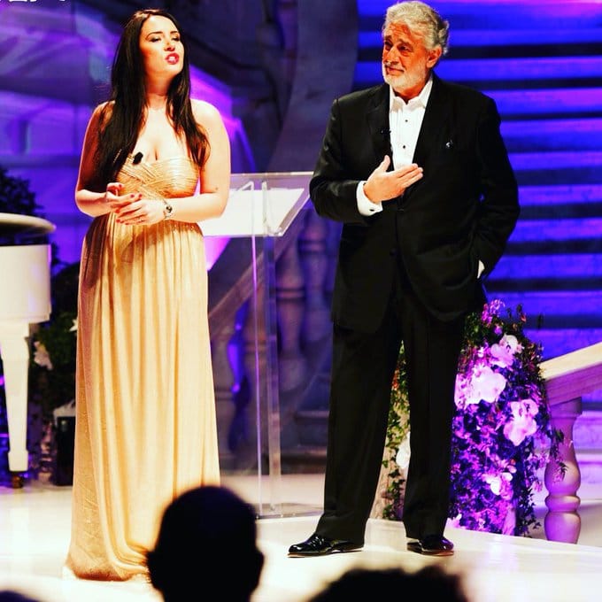 Just in: A star speaks up for Placido Domingo