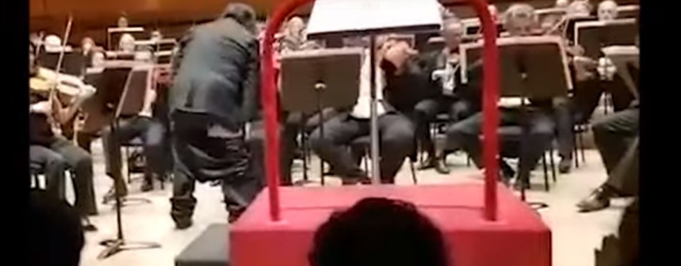 This conductor is pants