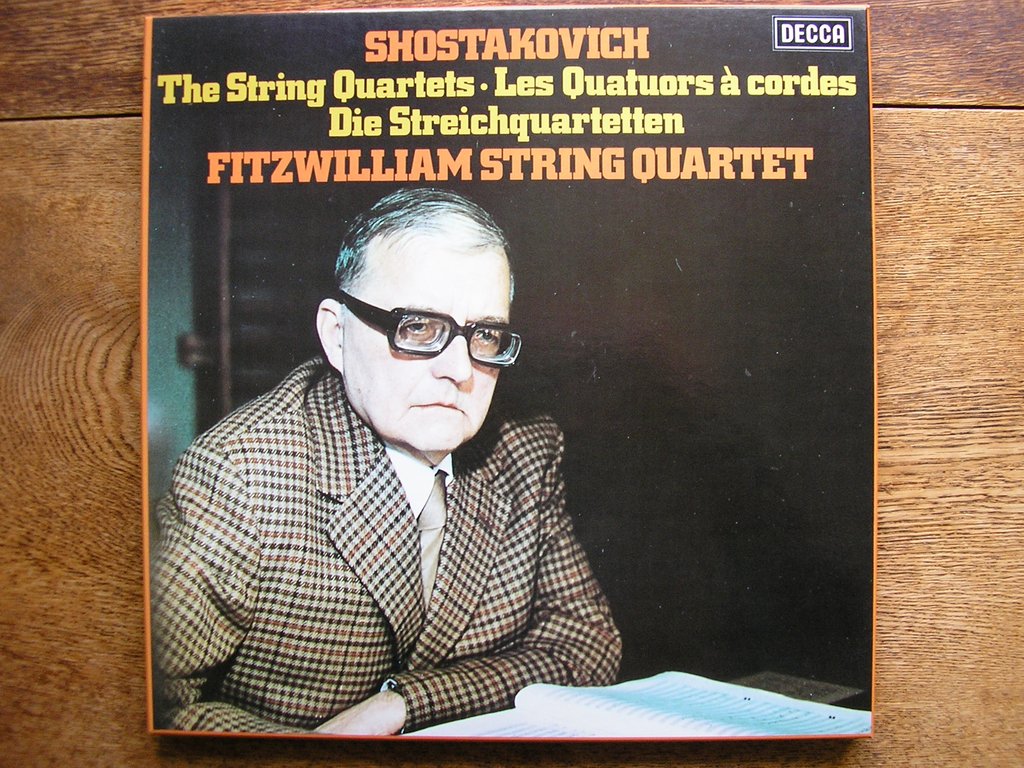 We began playing the Shostakovich quartets in 1969