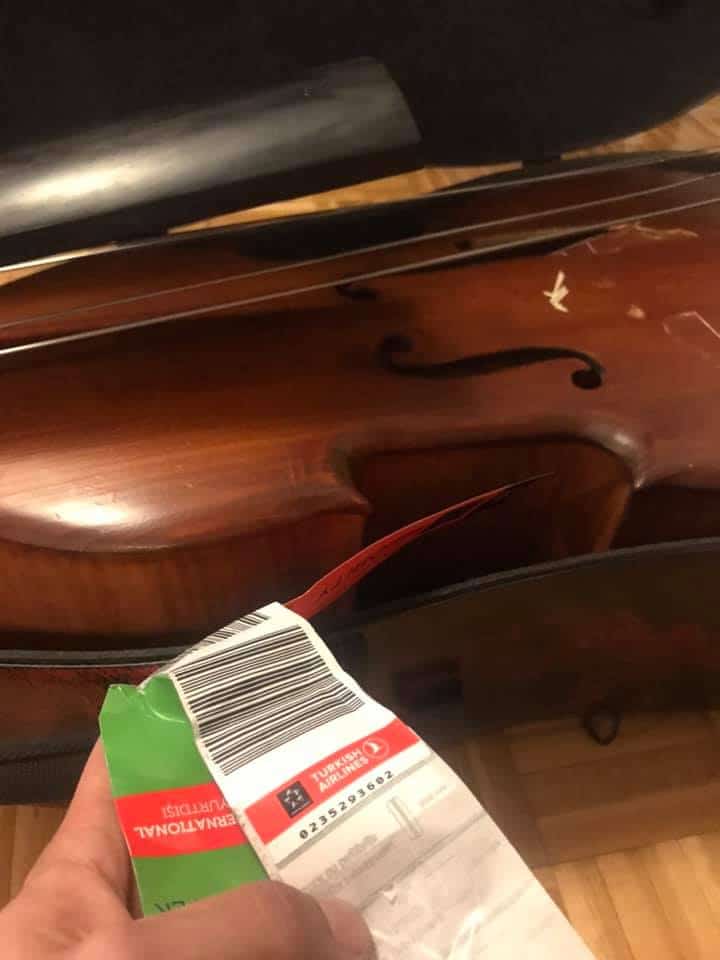 Turkish Airlines smashed my bass