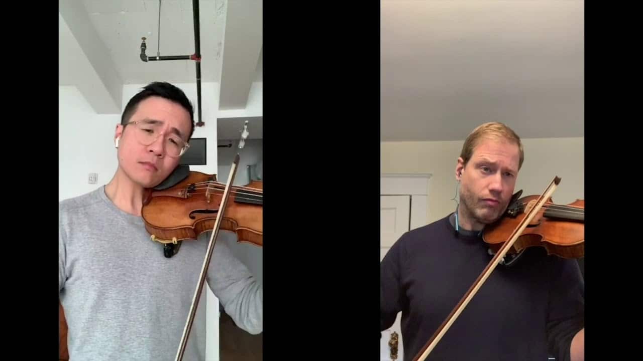 Two concertmasters take matters in hand