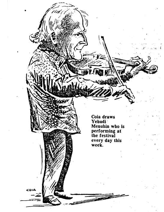 The rare sound of Yehudi Menuhin playing Scottish reels