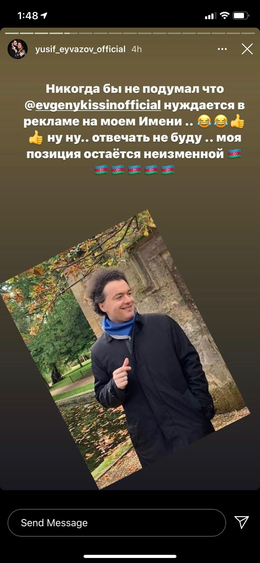 Evgeny Kissin attacks Netrebkos over Azerbaijan war