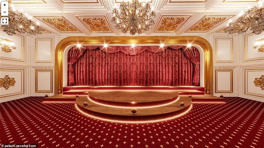 Revealed: Inside President Putin’s gold-plated concert hall