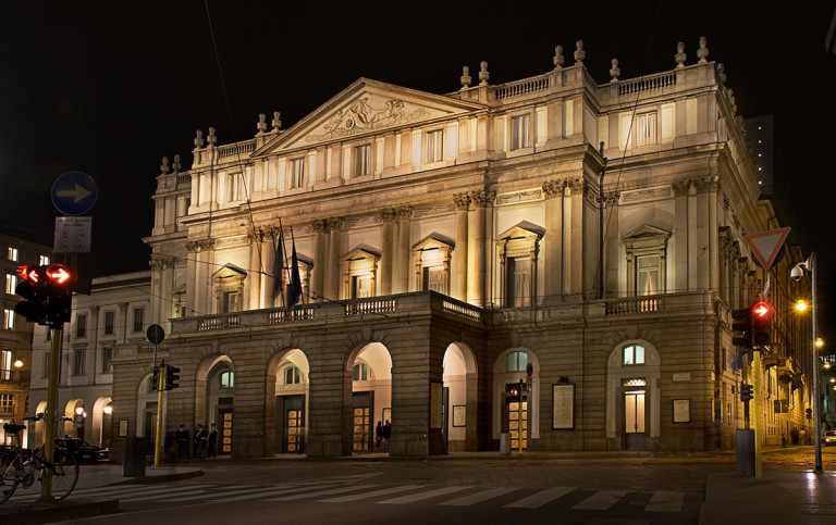 Italian opera houses light up in symbolic reopening