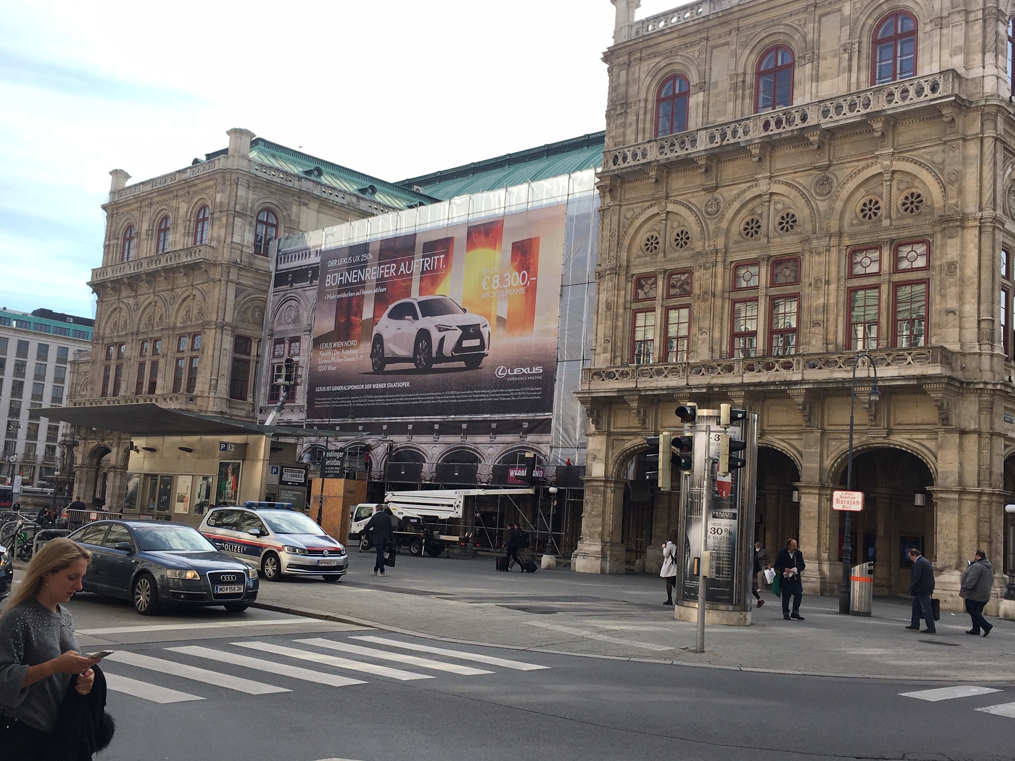 Bad ads: Vienna State Opera is now selling cars