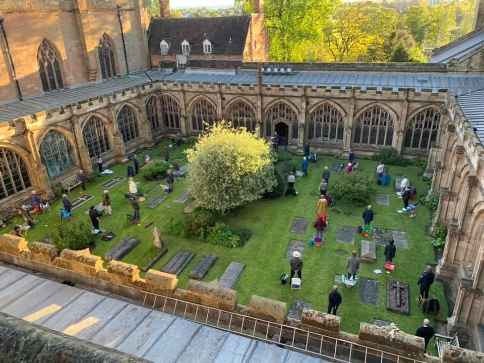 How an English chorus learns to sing again