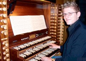 Belfast reels in Dublin’s organist