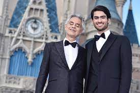 Andrea Bocelli jumps in for his son