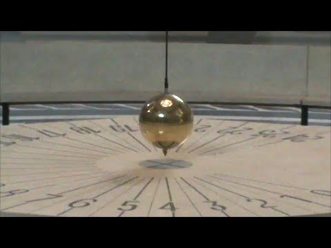 What would Foucault’s pendulum sound like?