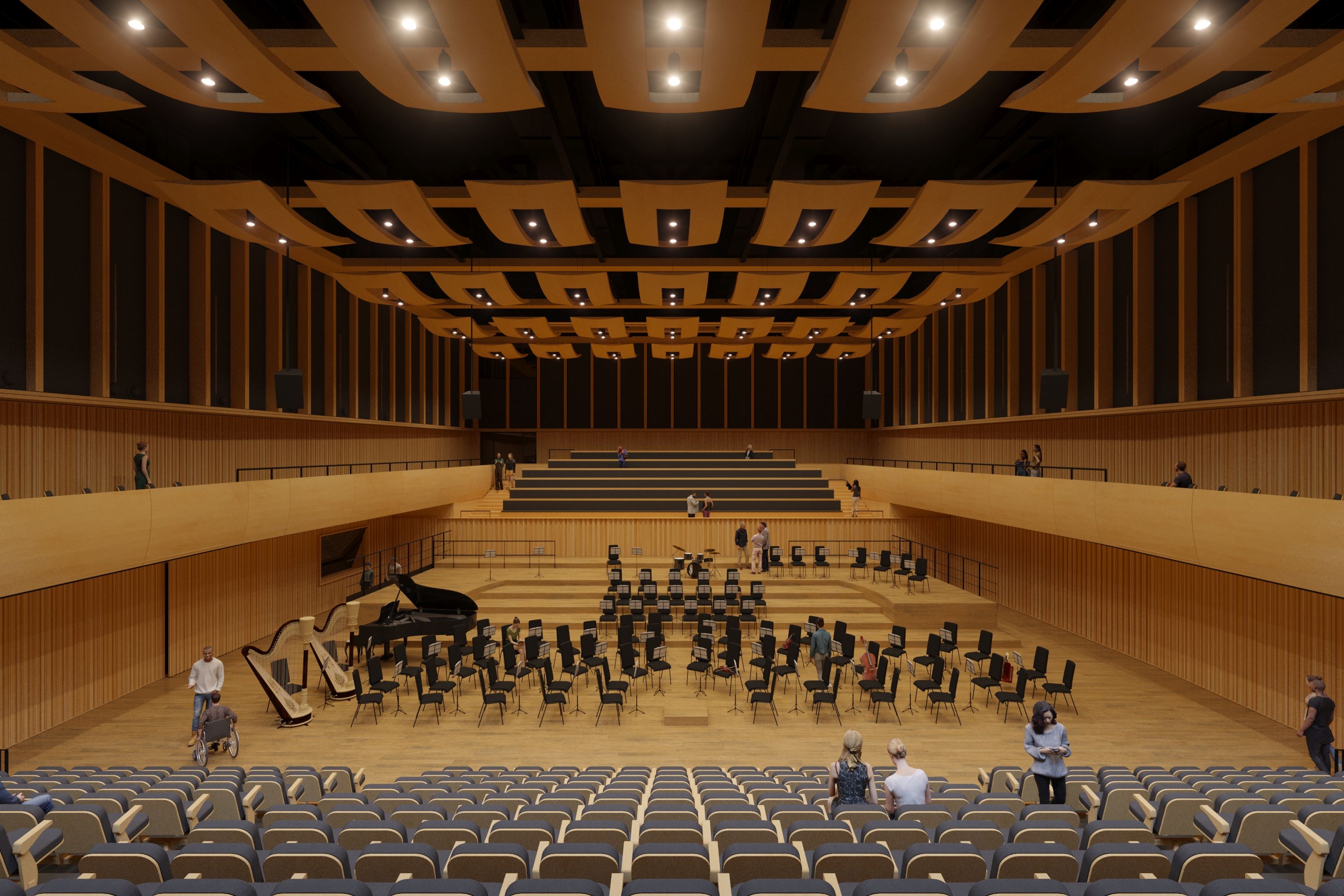 Just in: BBC shows off new London concert hall