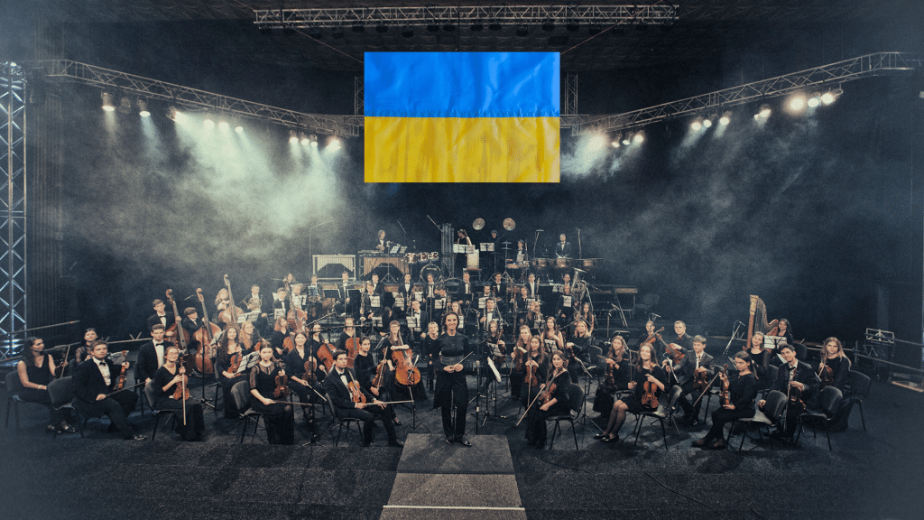 Watch: Europe’s major orchestras play the Ukraine anthem