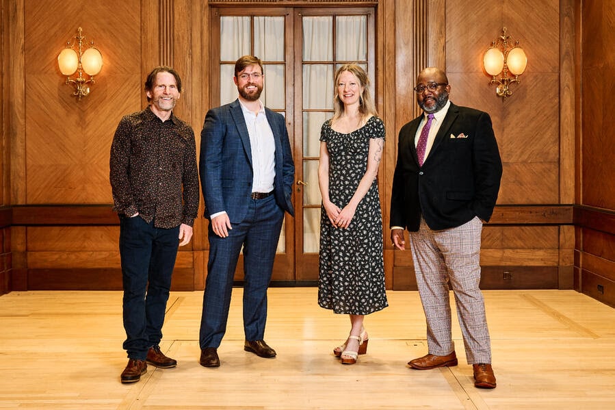 Curtis hires four composers