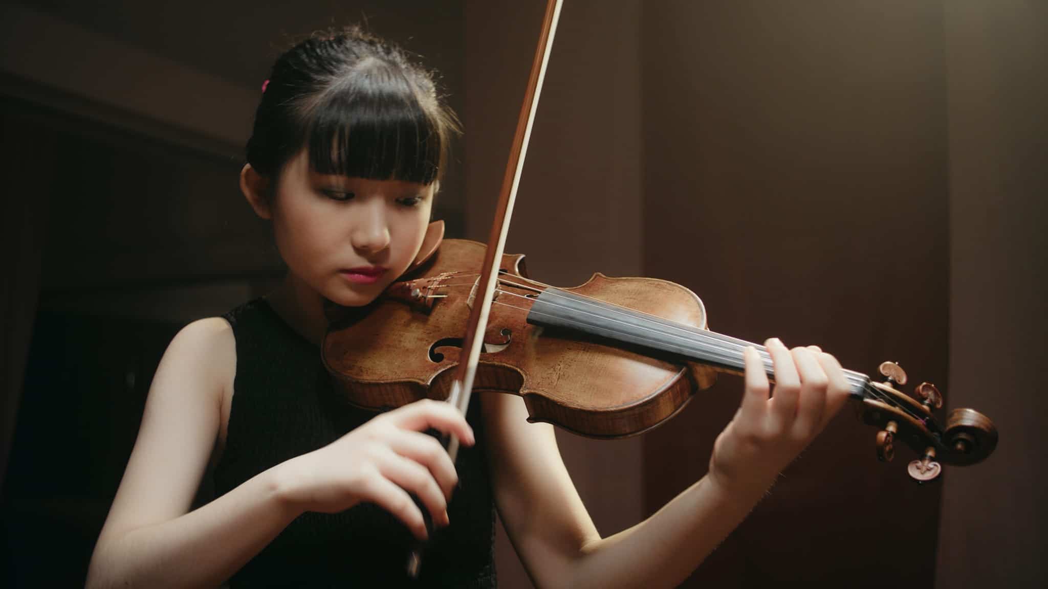 Girl, 15, is orchestra’s artist in residence